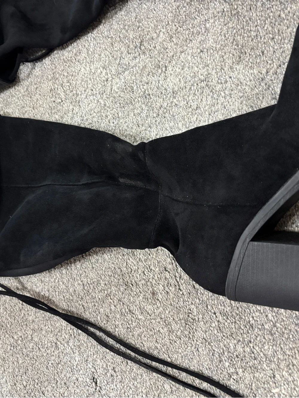 Current Mood Desire Fold-Over Over-the-Knee Block Heel Boots Women’s 9W
